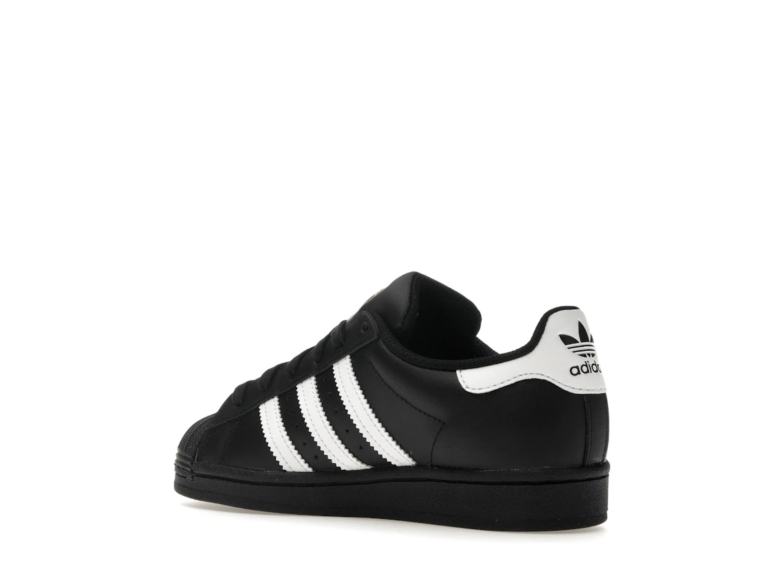 adidas Superstar Core Black Cloud White Gold (GS)