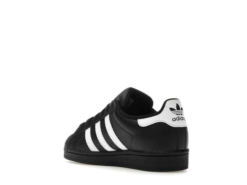 adidas Superstar Core Black Cloud White Gold (GS)