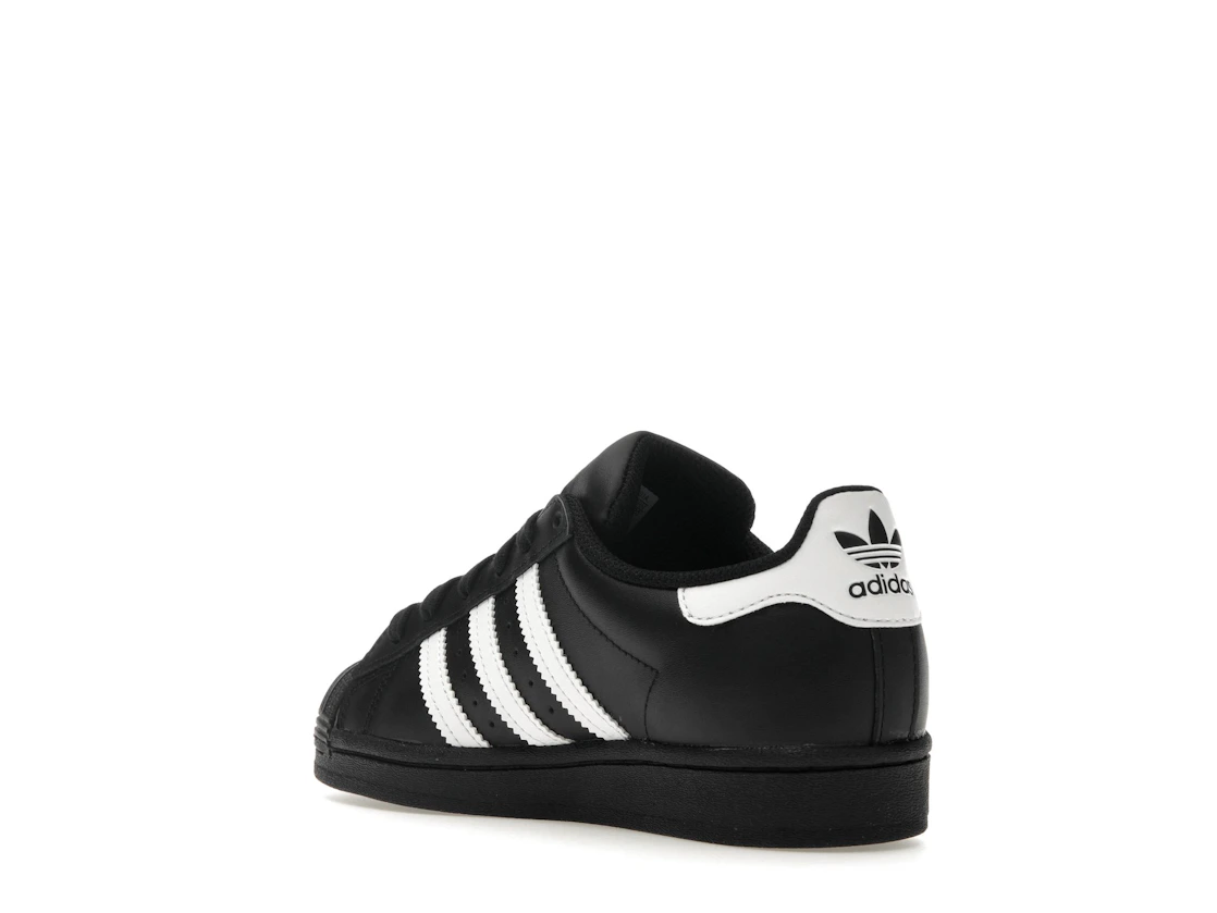 adidas Superstar Core Black Cloud White Gold (GS)