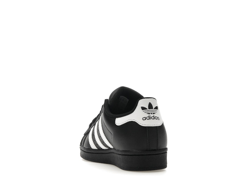 adidas Superstar Core Black Cloud White Gold (GS)
