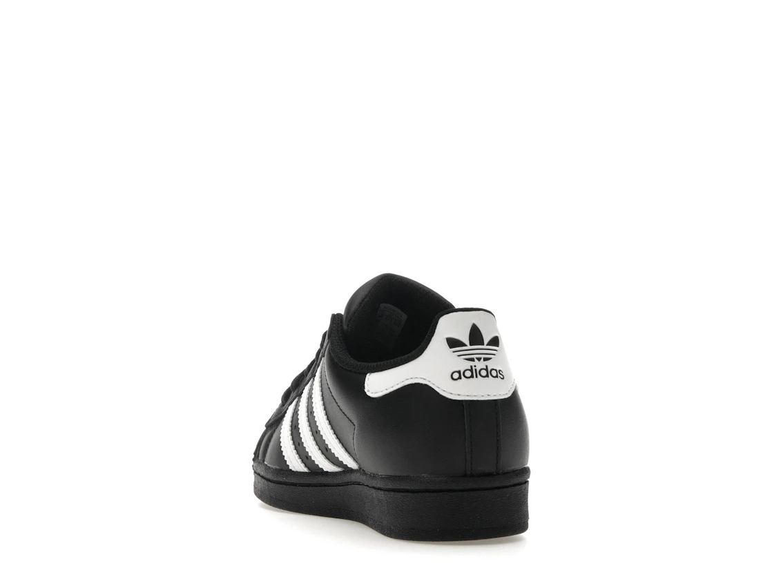 adidas Superstar Core Black Cloud White Gold (GS)