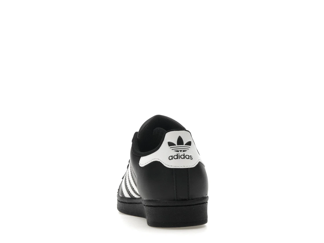 adidas Superstar Core Black Cloud White Gold (GS)
