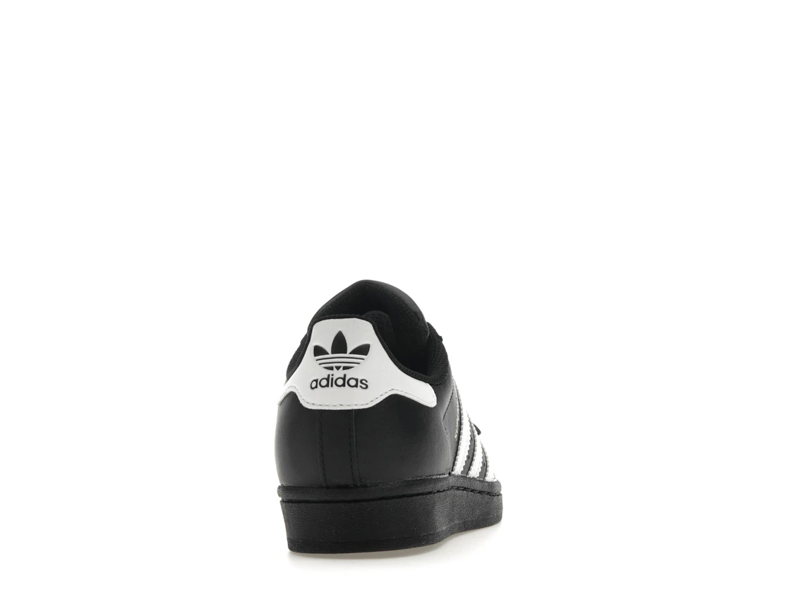 adidas Superstar Core Black Cloud White Gold (GS)