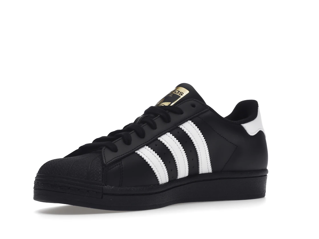 adidas Superstar Core Black Cloud White Gold