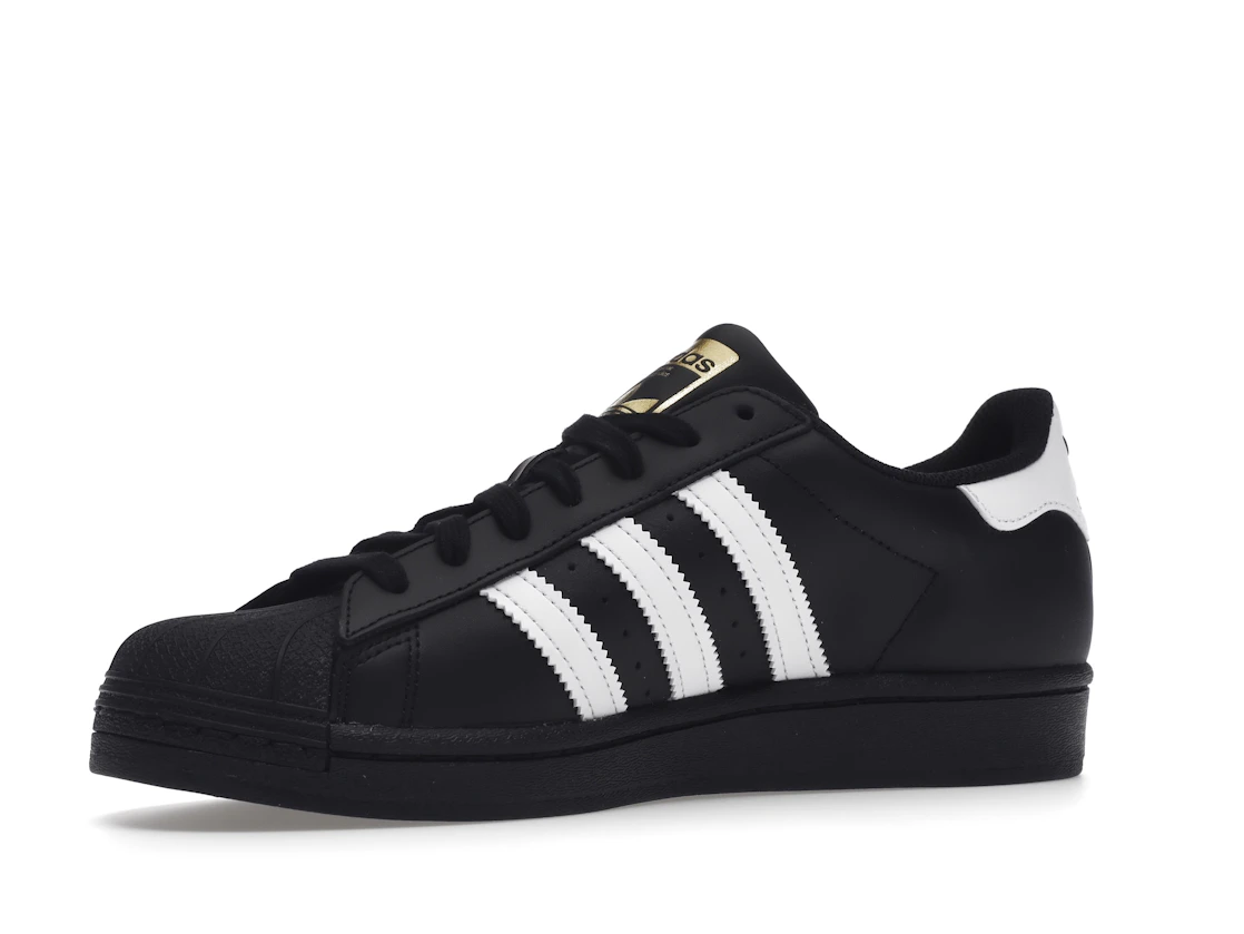 adidas Superstar Core Black Cloud White Gold