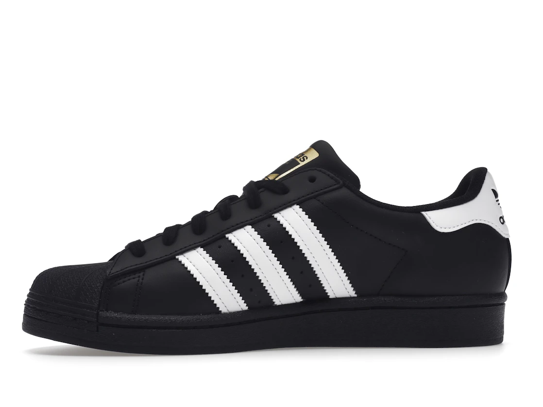 adidas Superstar Core Black Cloud White Gold