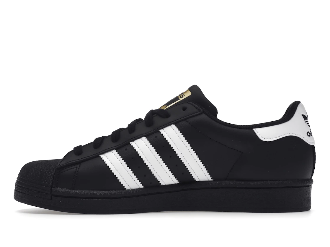 adidas Superstar Core Black Cloud White Gold