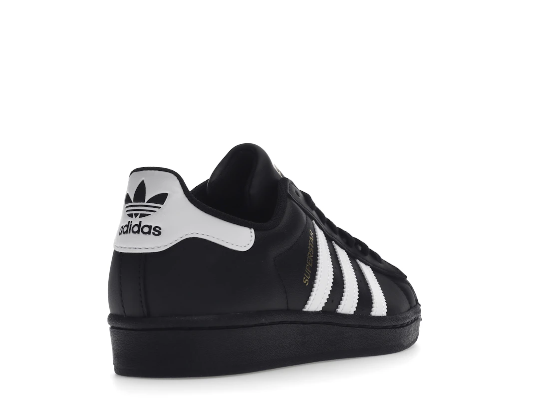 adidas Superstar Core Black Cloud White Gold