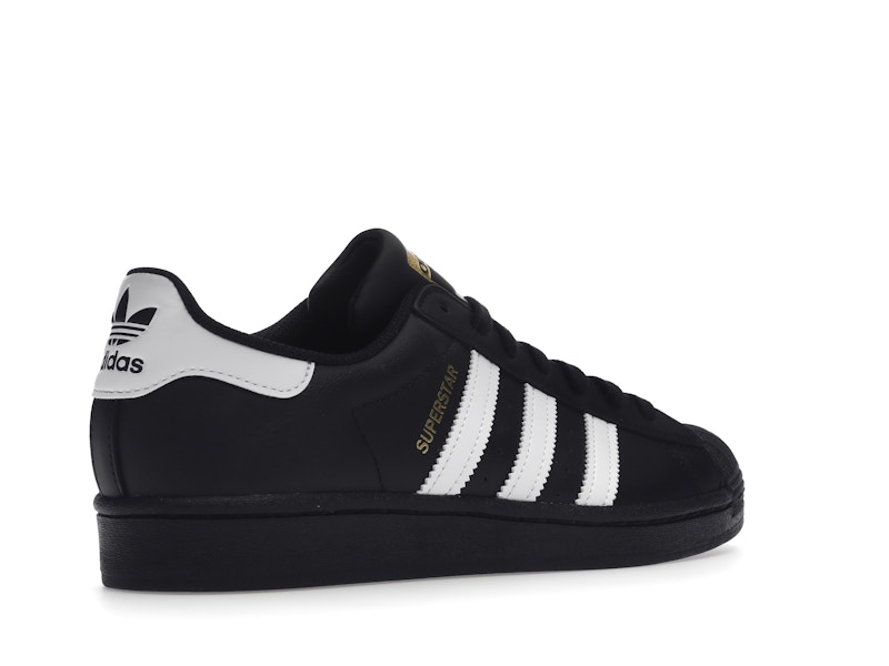 adidas Superstar Core Black Cloud White Gold