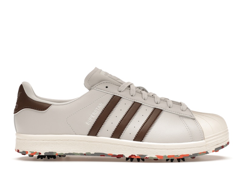 Adidas superstar weiß braun shop