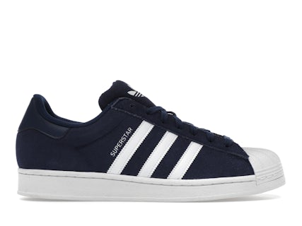 Cloud White Superstar Navy Blue Adidas Superstar Night Indigo Cloud White Men's ID1461 US
