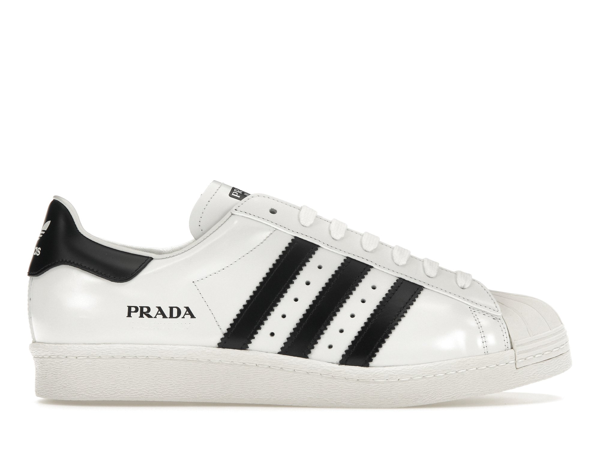 adidas Superstar Prada White Black