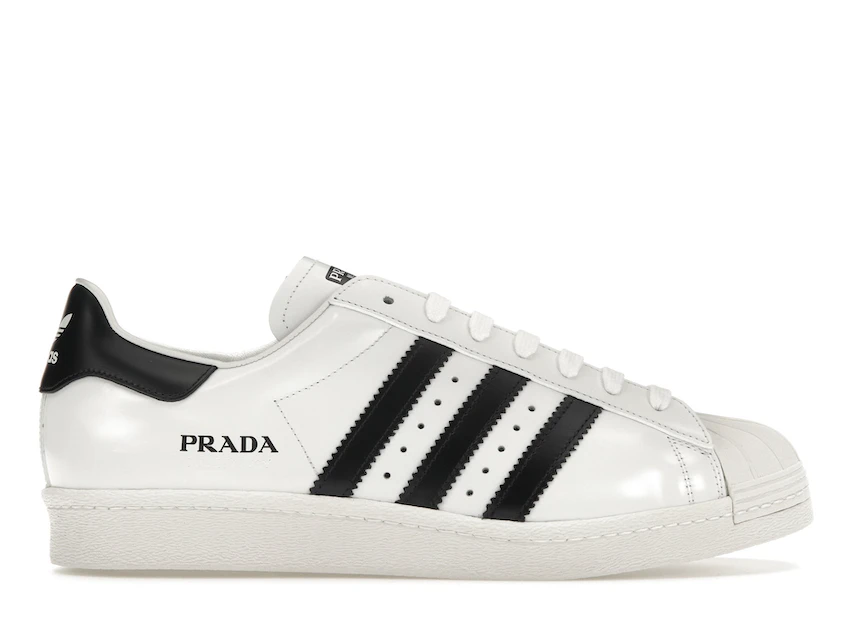 adidas Superstar Prada White Black 0