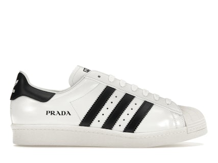 adidas Superstar Prada White Black Men's FW6680/2EG321-3L97