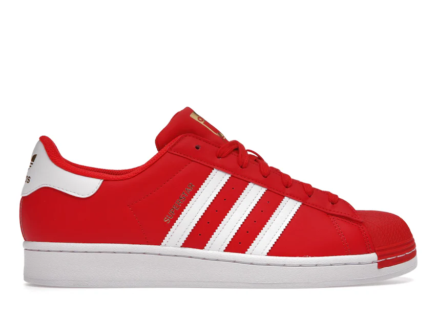 adidas Superstar Red Cloud White Gold - GY5794 - US