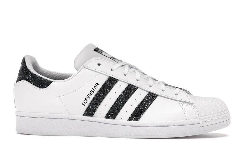 Adidas superstar swarovski white black clearance