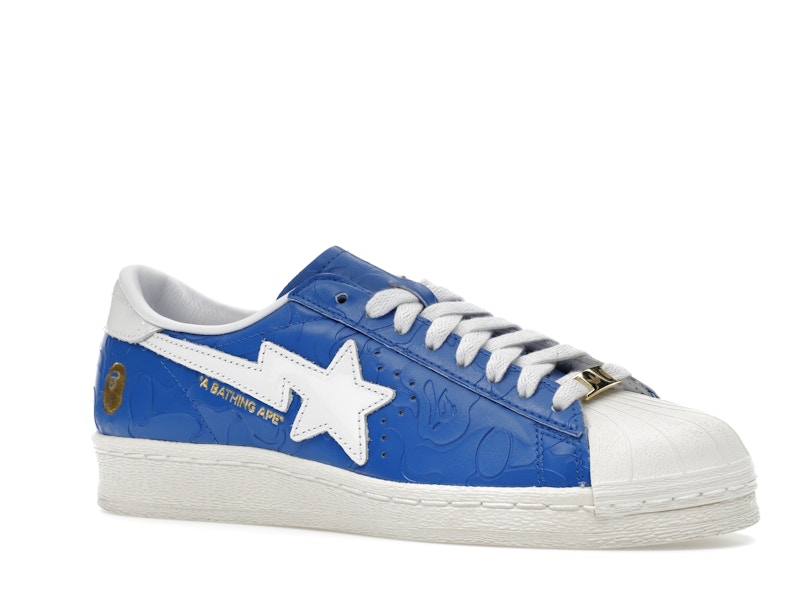 adidas Superstar Vintage Bape Blue White
