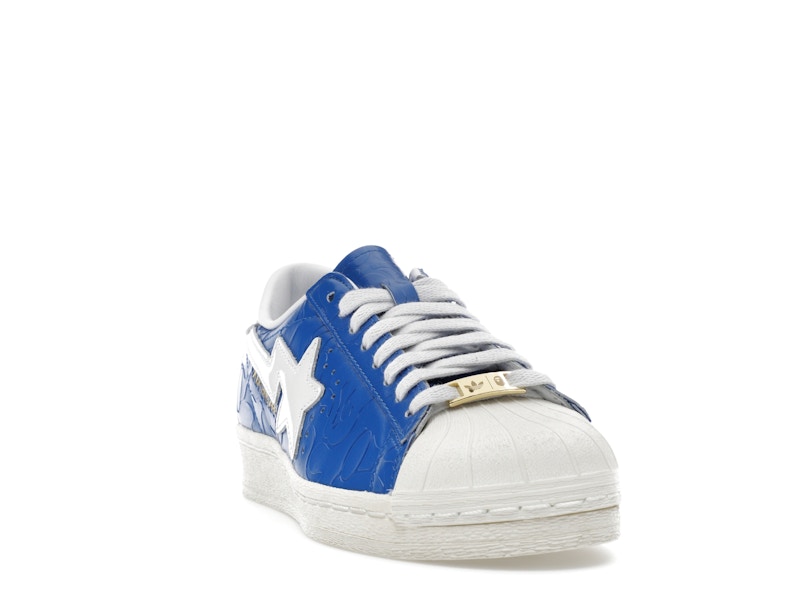 adidas Superstar Vintage Bape Blue White