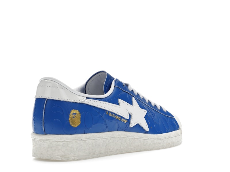 adidas Superstar Vintage Bape Blue White