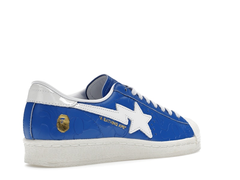 adidas Superstar Vintage Bape Blue White