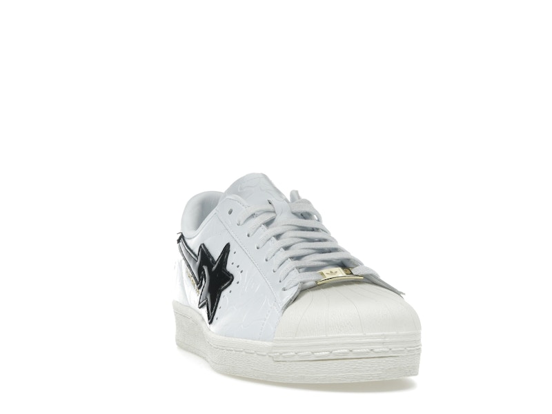 adidas Superstar Vintage Bape White Black
