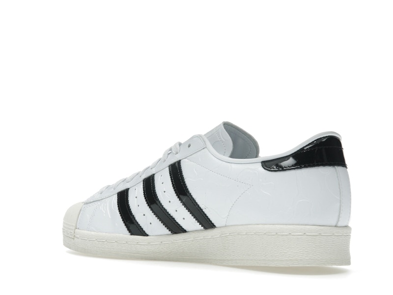adidas Superstar Vintage Bape White Black