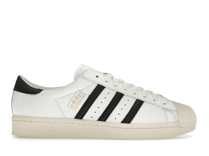 adidas Superstar Vintage White Black Made in Germany Men's