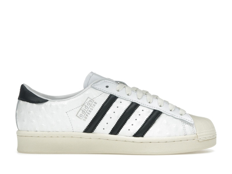 adidas Superstar Vintage White Black Ostrich (Women's