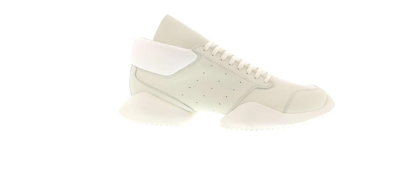 adidas Rick Owens Tech Runner White Leather