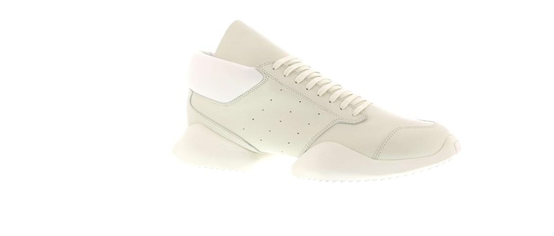 adidas Rick Owens Tech Runner White Leather