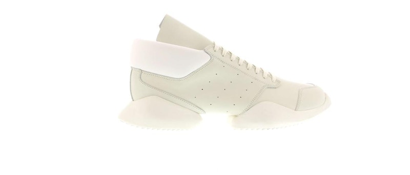 adidas Rick Owens Tech Runner White Leather