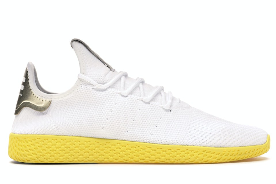 adidas Pharrell Williams Tennis Hu 'White/Yellow