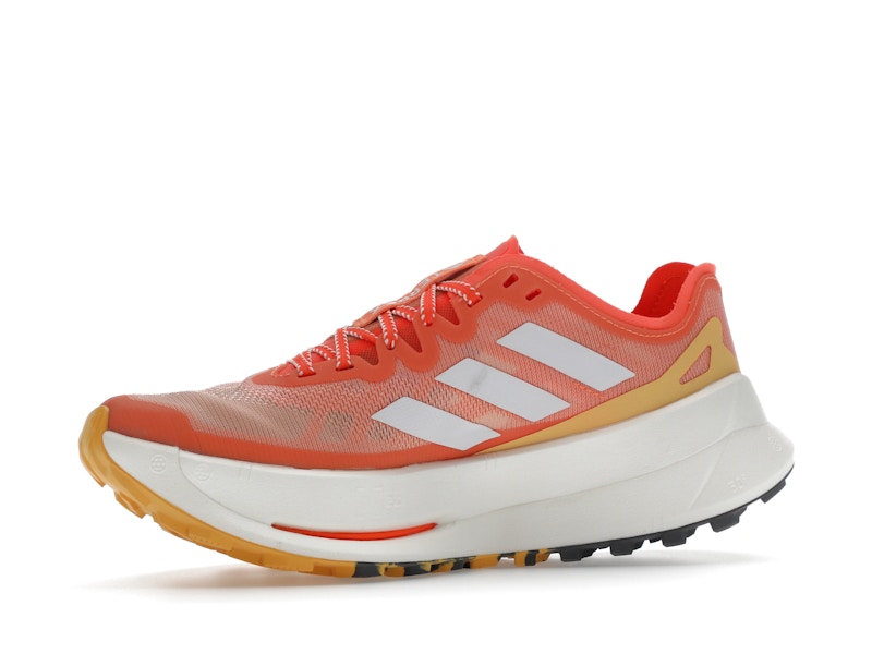 adidas Terrex Agravic Speed Ultra Trail Amber Tint Crystal White Semi Spark (Women's)