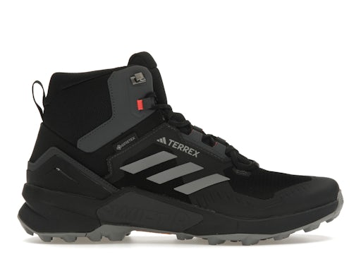 adidas Terrex Swift R3 Mid GTX Core Noir Gris Rouge Solaire 0