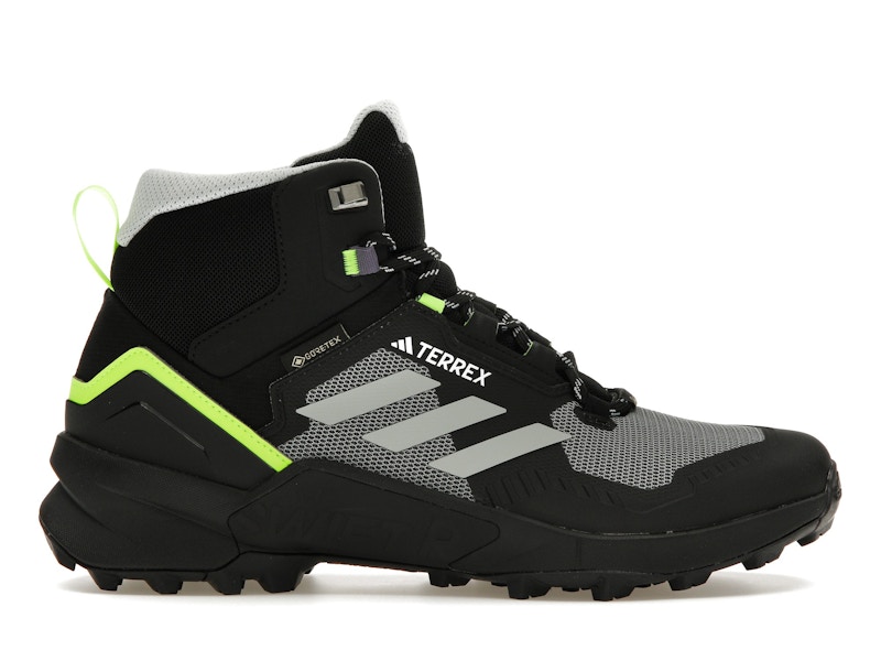 adidas Terrex Swift R3 Mid GTX Wonder Silver Lucid Lemon Men's
