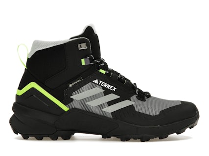 adidas Terrex Swift R3 Mid GTX Wonder Silver Lucid Lemon Men's