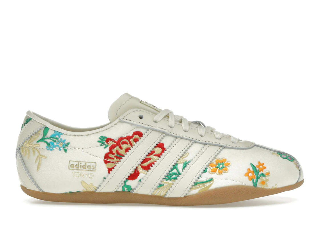 adidas Tokyo Crew White Floral Embroidery (Women's)