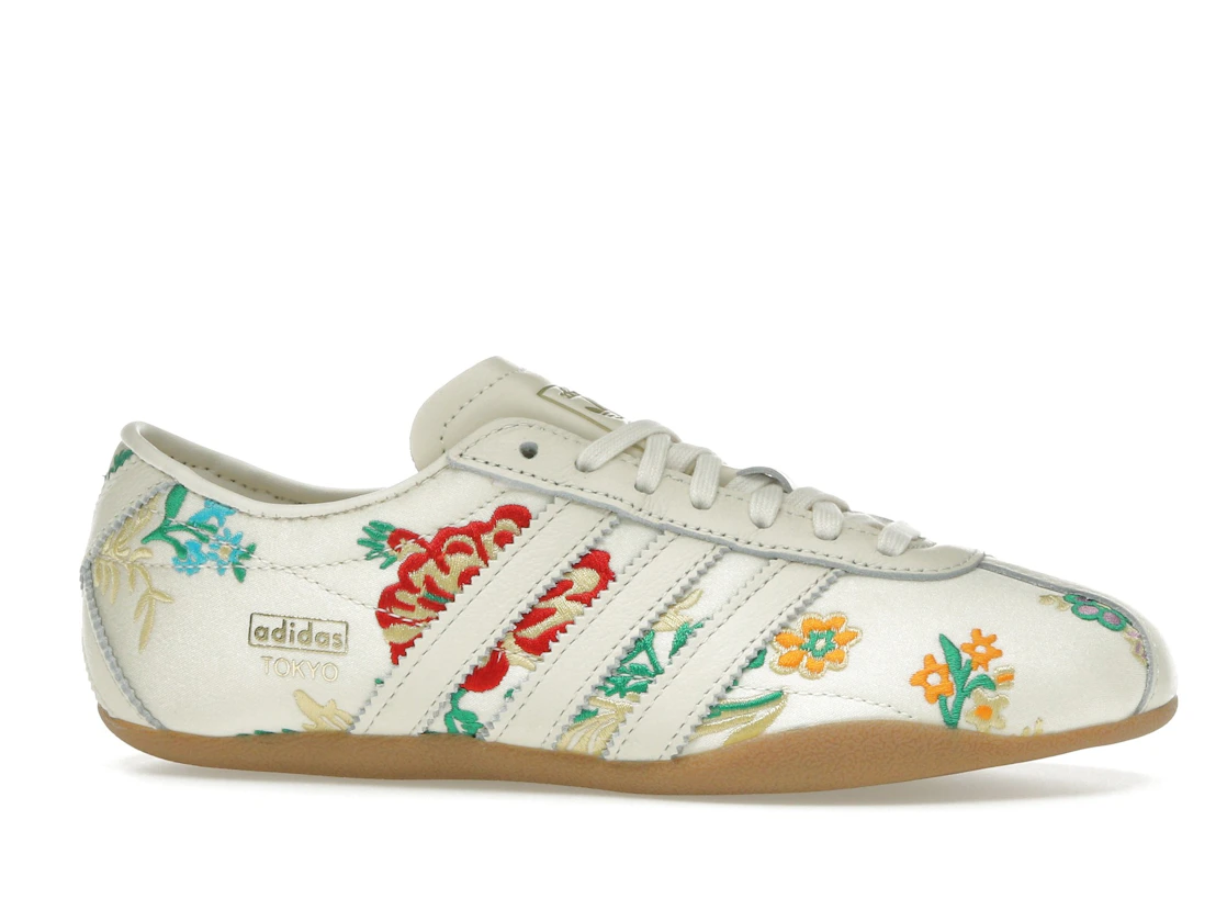 adidas Tokyo Crew White Floral Embroidery (Women's)