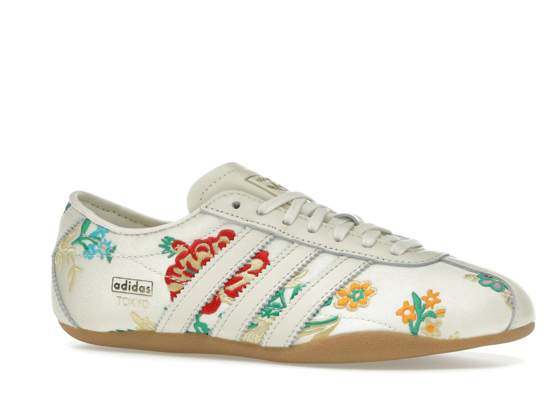 adidas Tokyo Crew White Floral Embroidery (Women's)