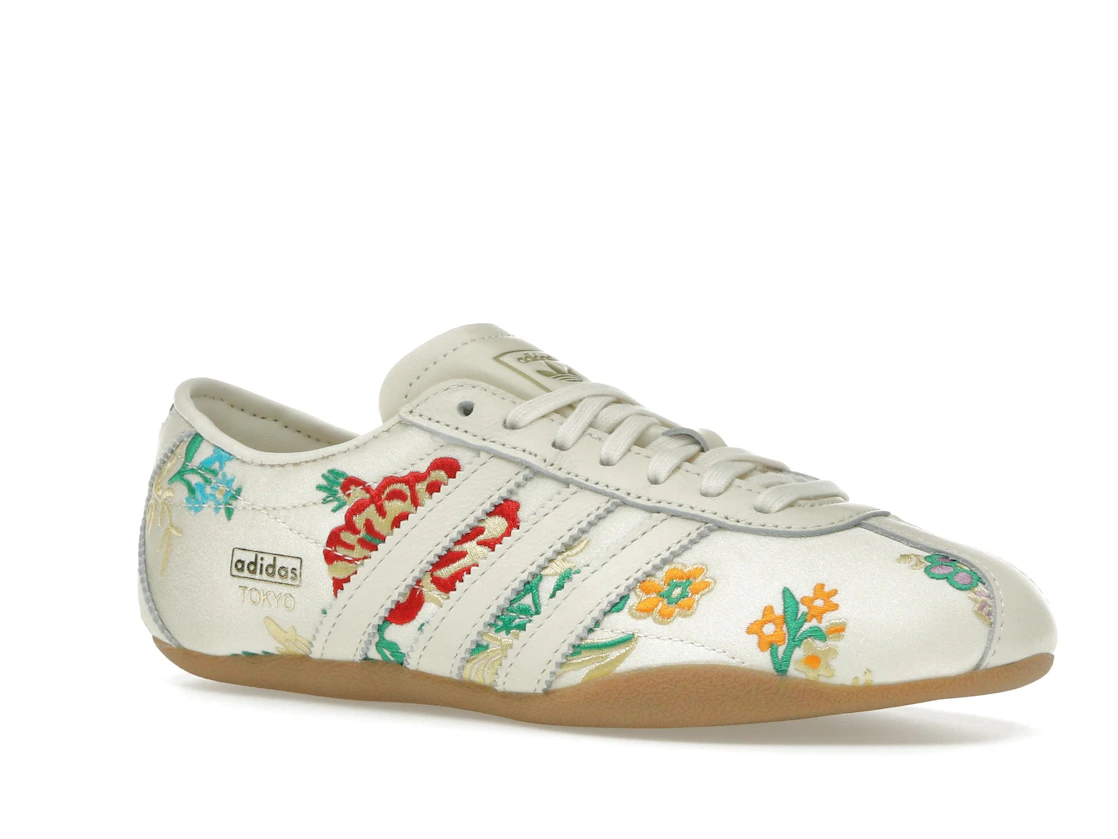 adidas Tokyo Crew White Floral Embroidery (Women's)
