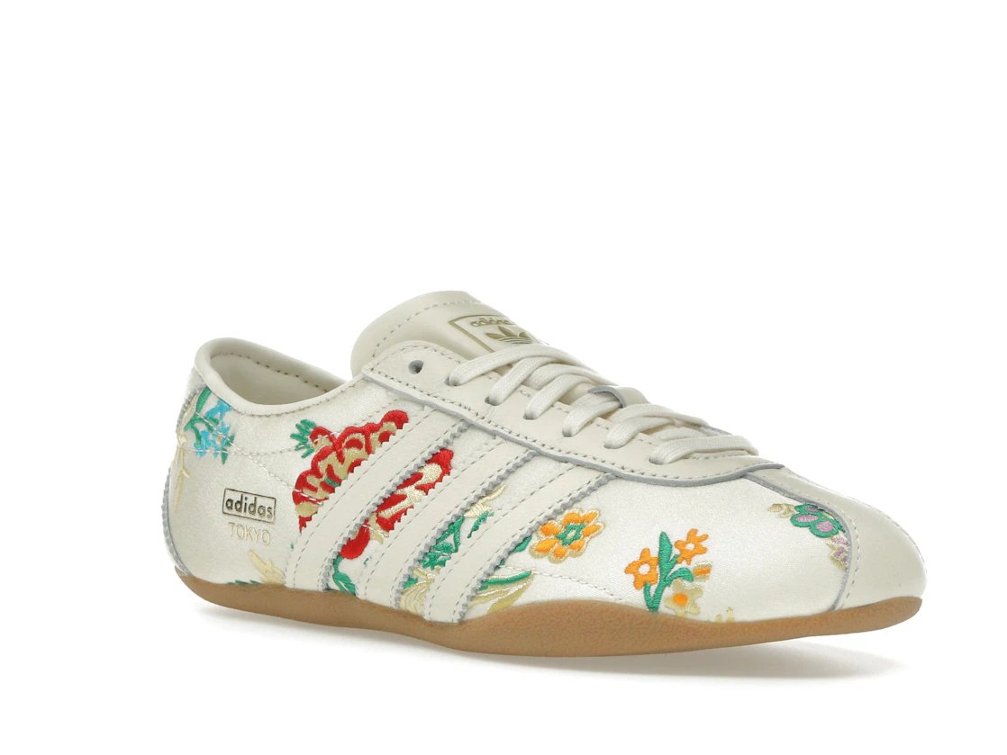 adidas Tokyo Crew White Floral Embroidery (Women's)