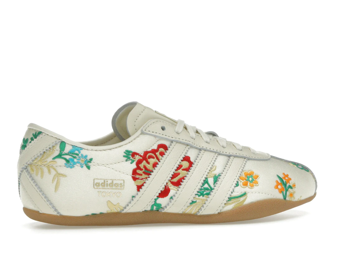 adidas Tokyo Crew White Floral Embroidery (Women's)