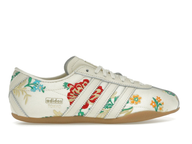 adidas Tokyo Crew White Floral Embroidery (Women's)