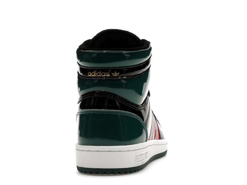 adidas Top Ten Black Green Red Patent