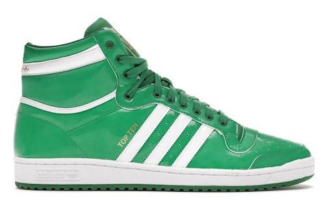 adidas Top Ten Hi Green Men's - FV5502 - US adidas Top Ten Hi Green Men's - FV5502 - US