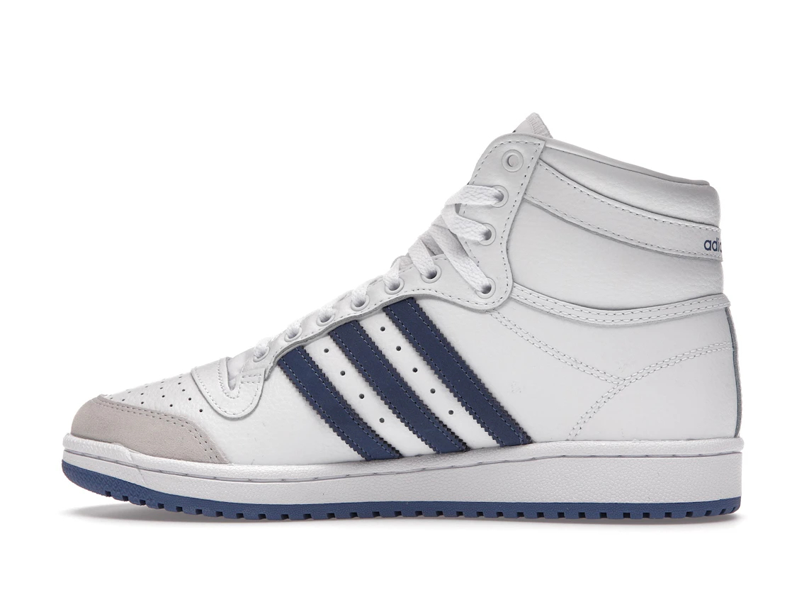 adidas Top Ten White Crew Blue