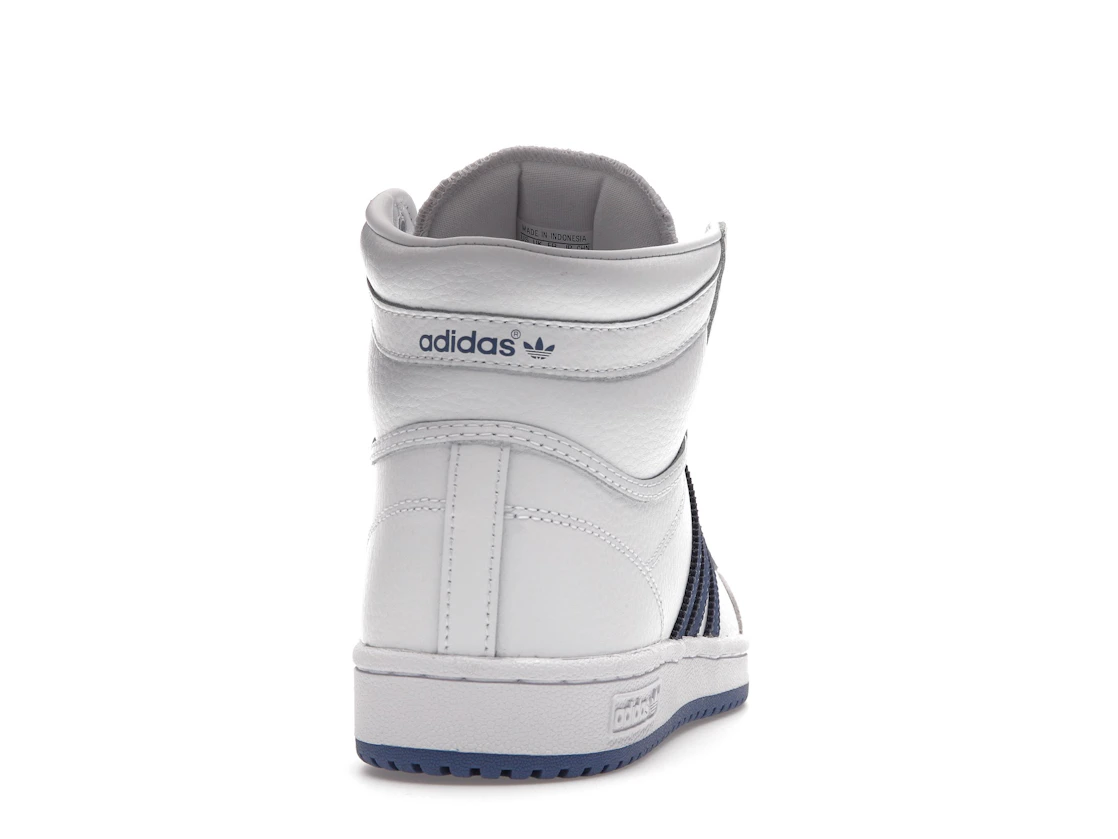 adidas Top Ten White Crew Blue