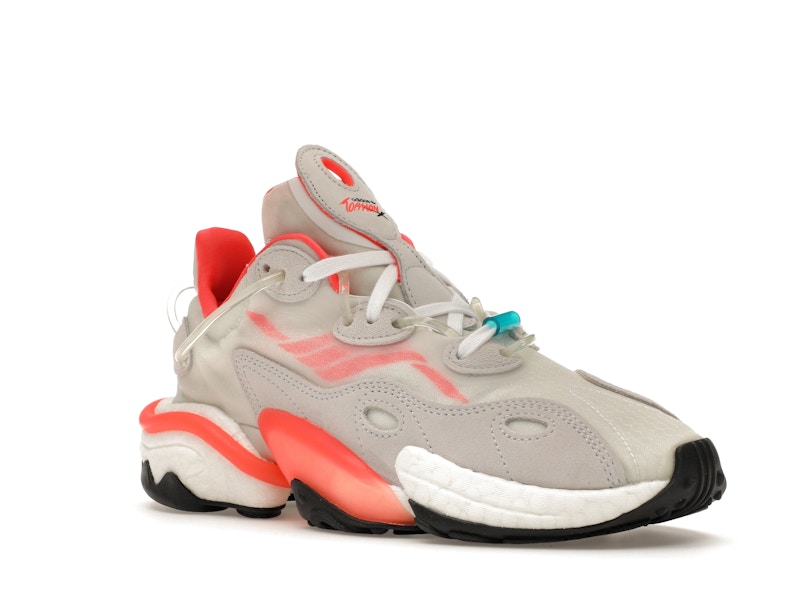 adidas Torsion X Big Logo White Solar Red