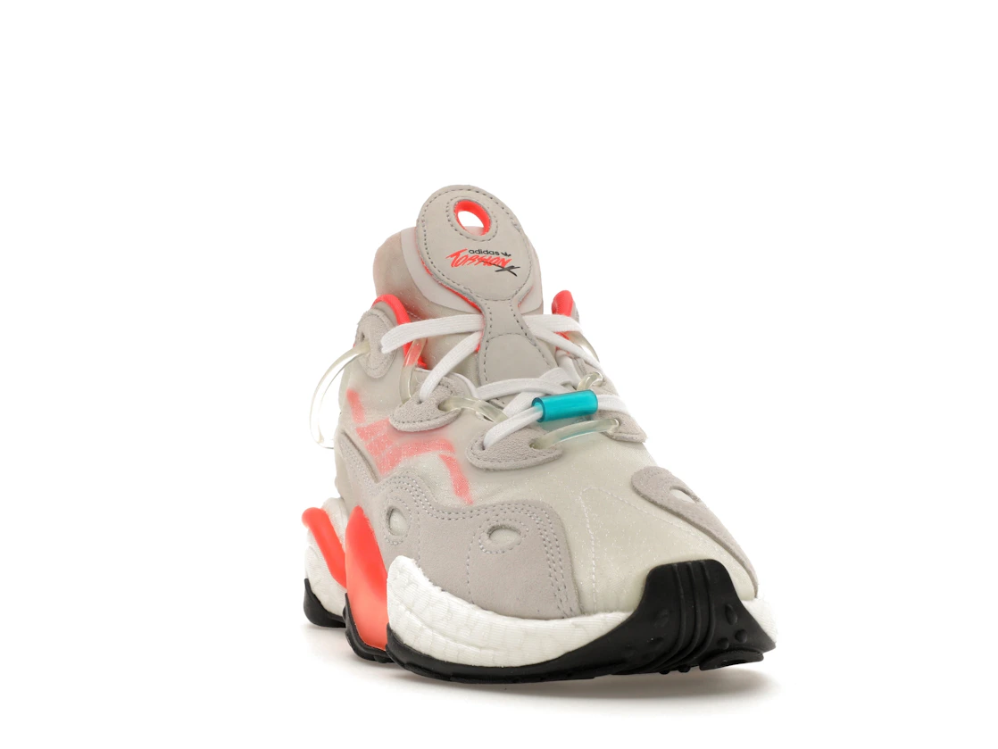 adidas Torsion X Big Logo White Solar Red