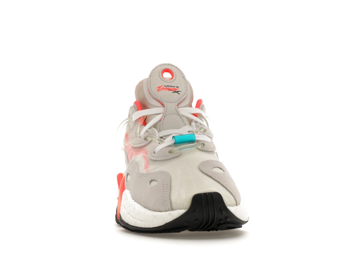 adidas Torsion X Big Logo White Solar Red